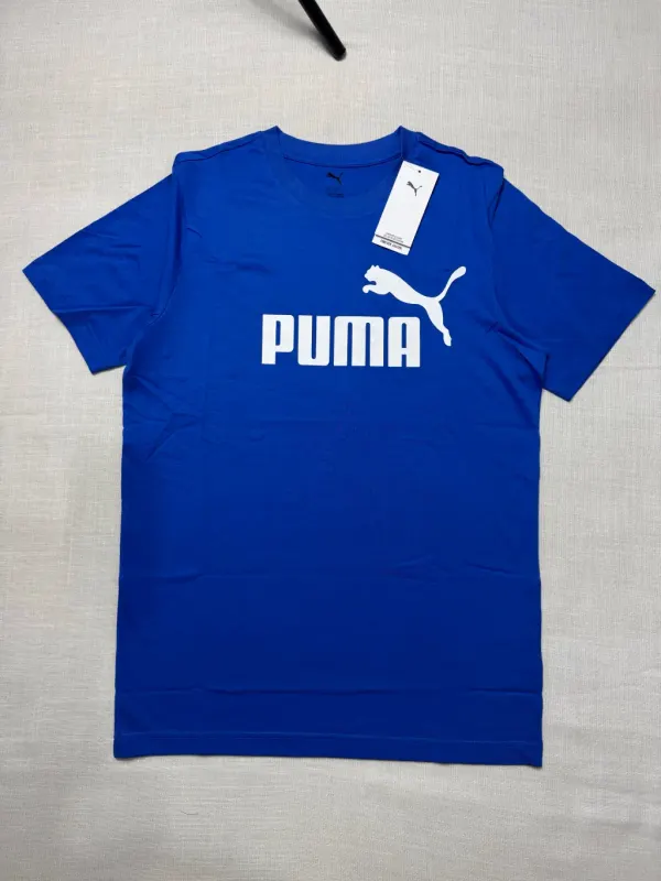 CAMISETA PUMA ESSENTIAL - AZUL ROYAL