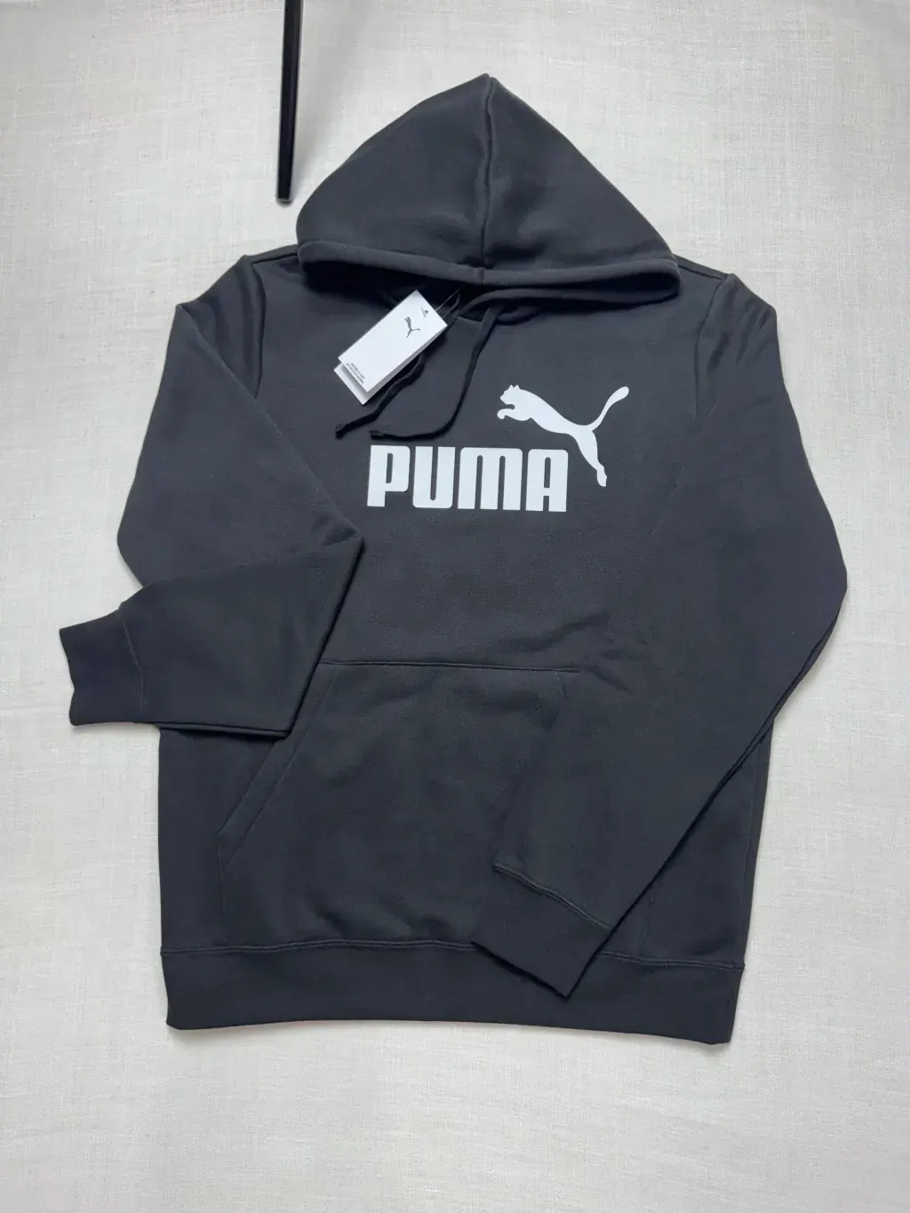 MOLETOM PUMA ESSENTIAL BIG LOGO - PRETO — foto 1 de 2