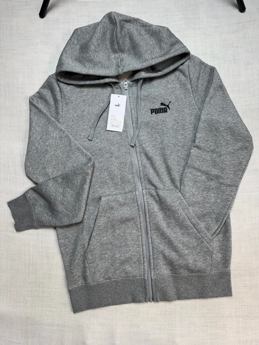 MOLETOM PUMA ESSENTIAL SMALL LOGO - CINZA — foto 1 de 2