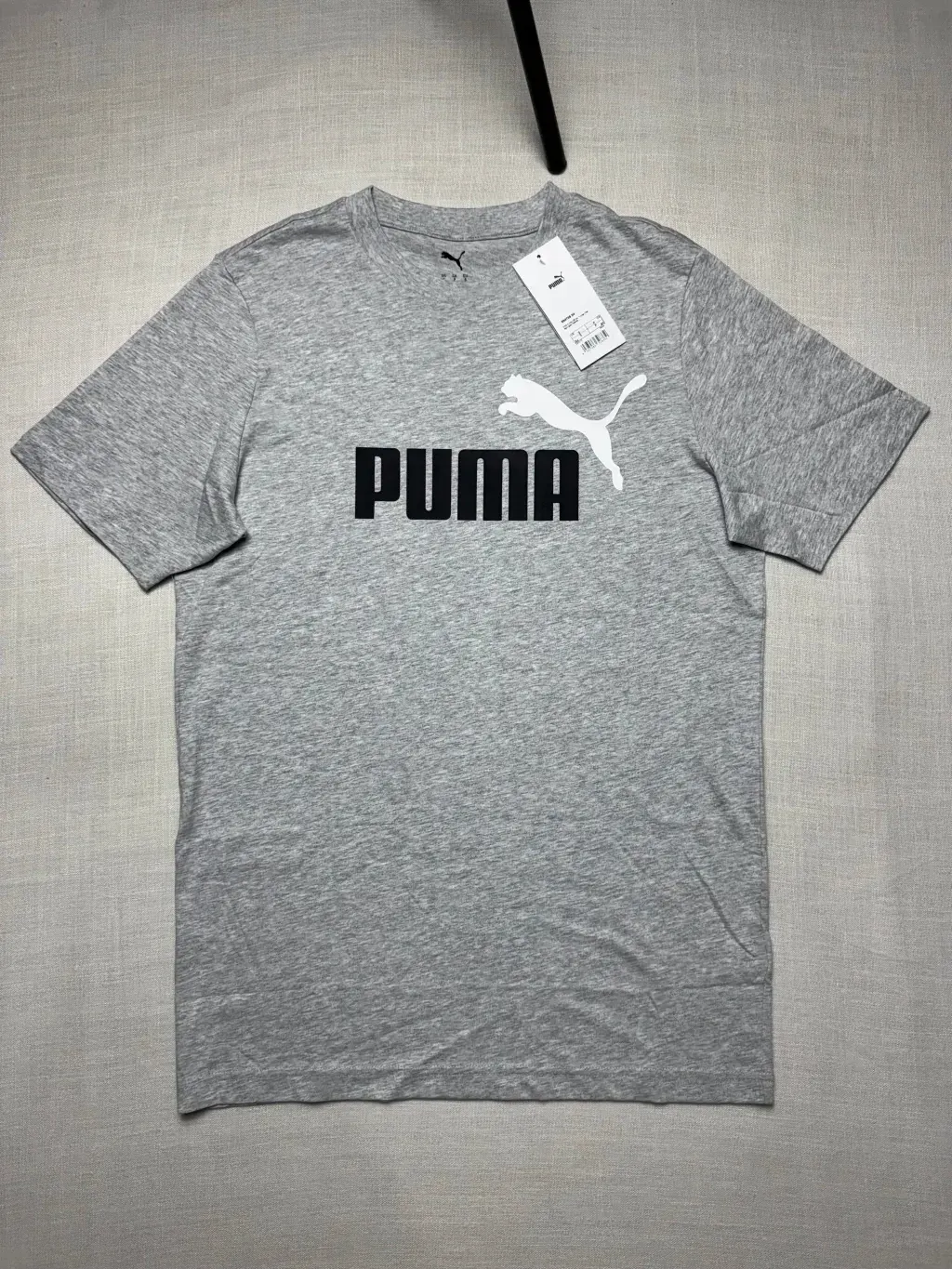 CAMISETA PUMA ESSENTIAL - CINZA — foto 1 de 2