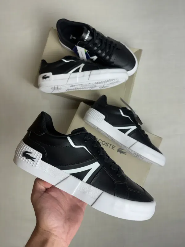 TÊNIS LACOSTE L004 - PRETO